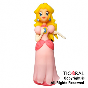 ADORNO PRINCESA PEACH DE MARIO BROS A. PORCELANA FRIA x 1